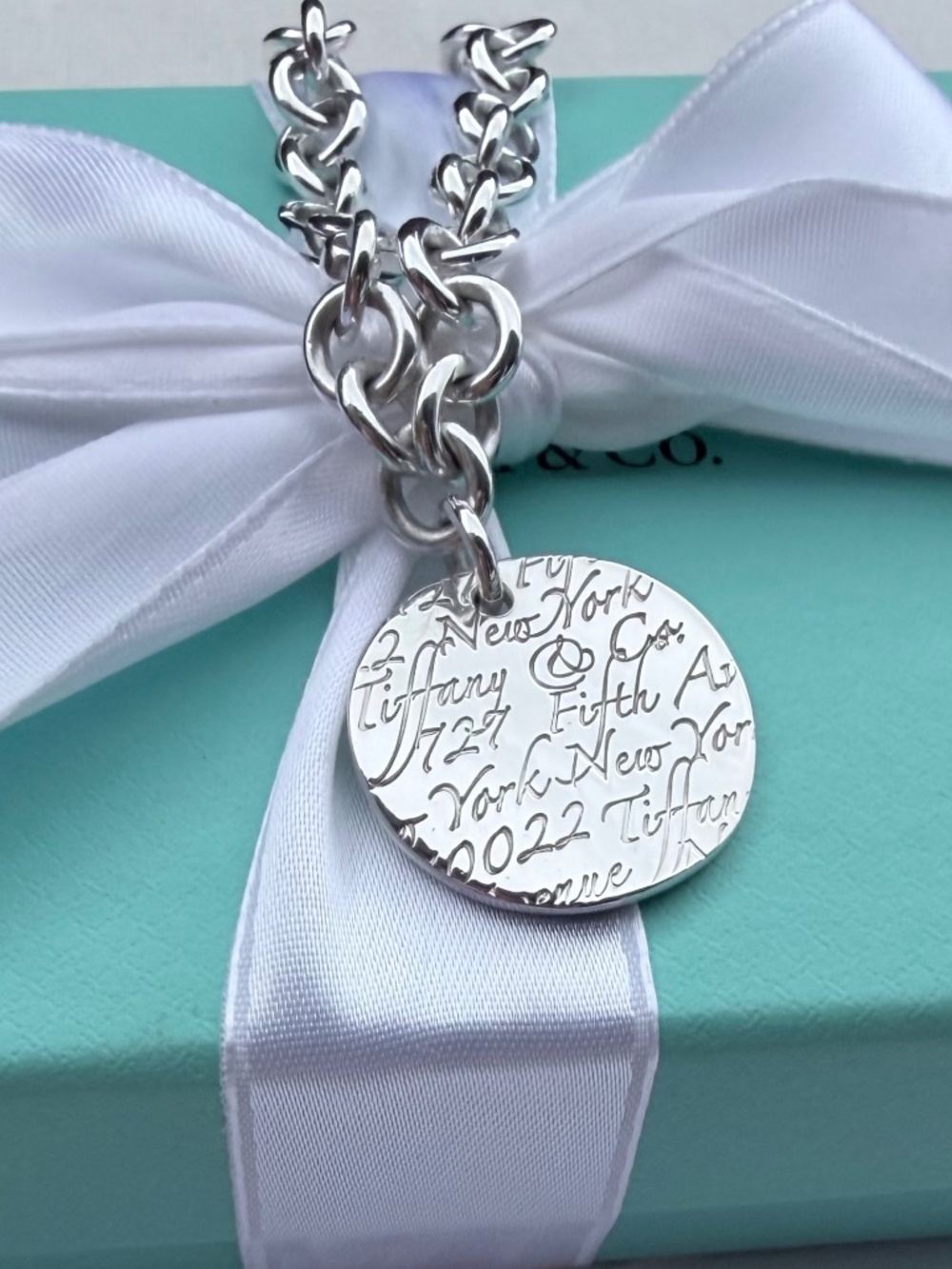 Return to Tiffany & Co. Notes Bracelet in Silver